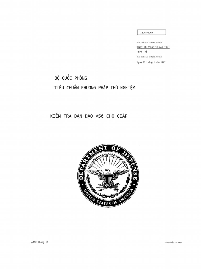 Mil STD 662F | PDF