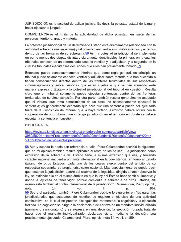 Jurisdicción y Competencia Judicial | PDF | Jurisdicción | Ley Pública