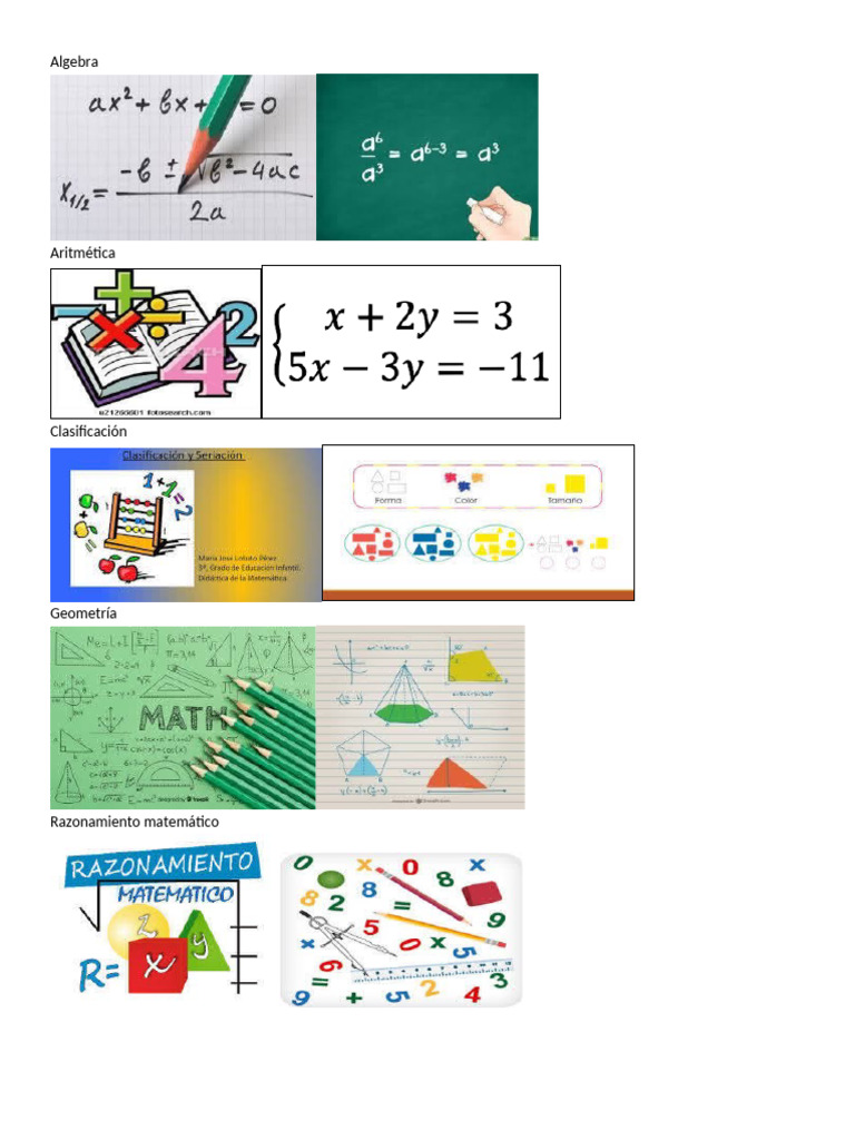Algebra Imagenes | PDF