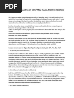 Download Macam-macamSlotEkspansiPadaMotherboardbyShojoKireiNaAmmaySN84625485 doc pdf