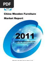 Download China Wooden Furniture Market Report by AllChinaReportscom SN84625499 doc pdf