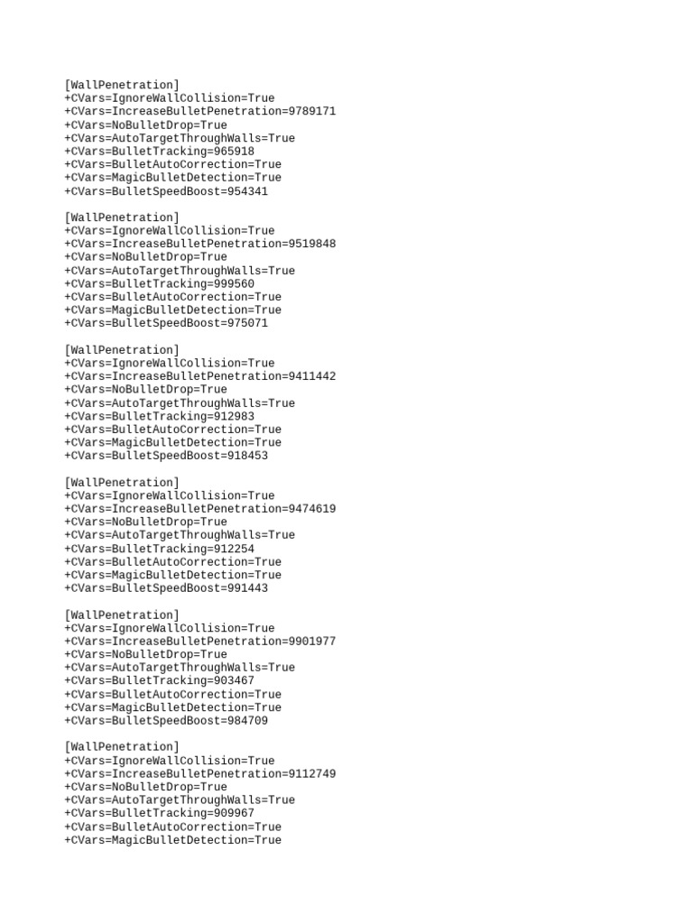 Aladia PVP Script Configurations | PDF