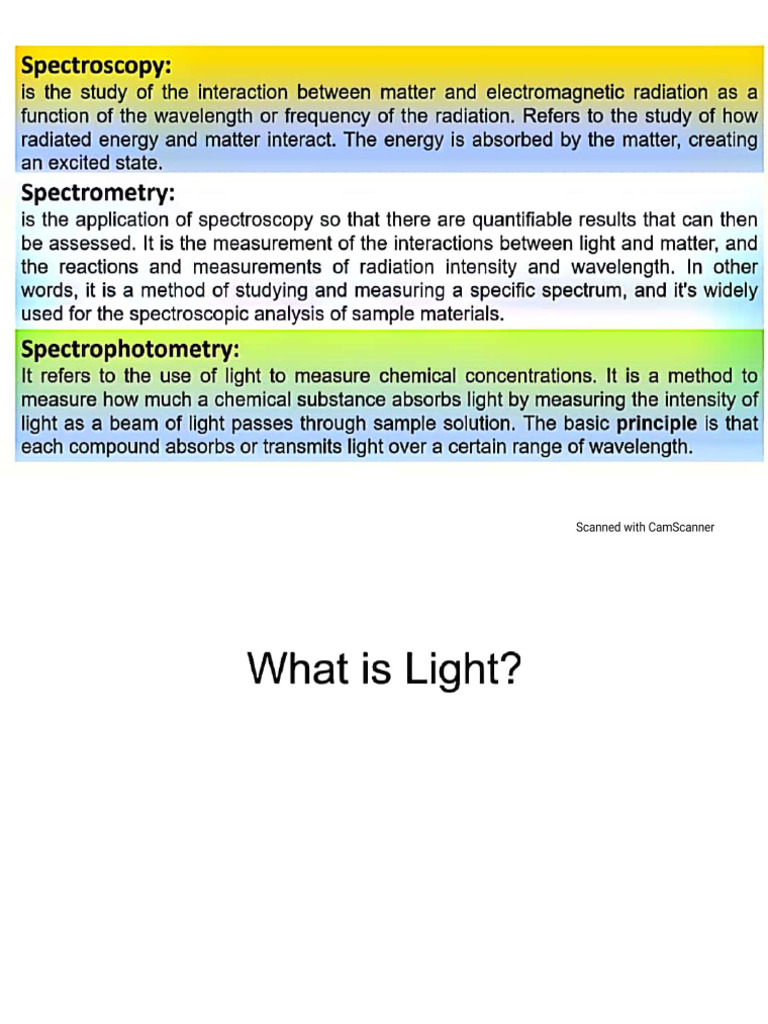 What Is Light | PDF