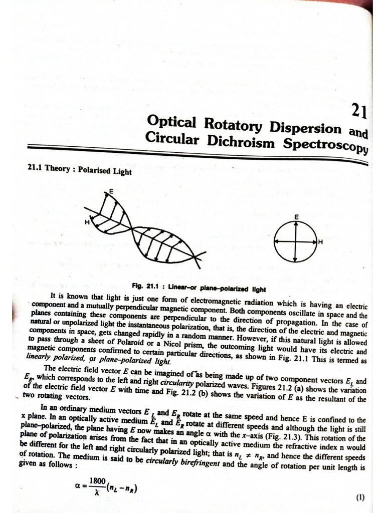 ORD & CD Spectros | PDF