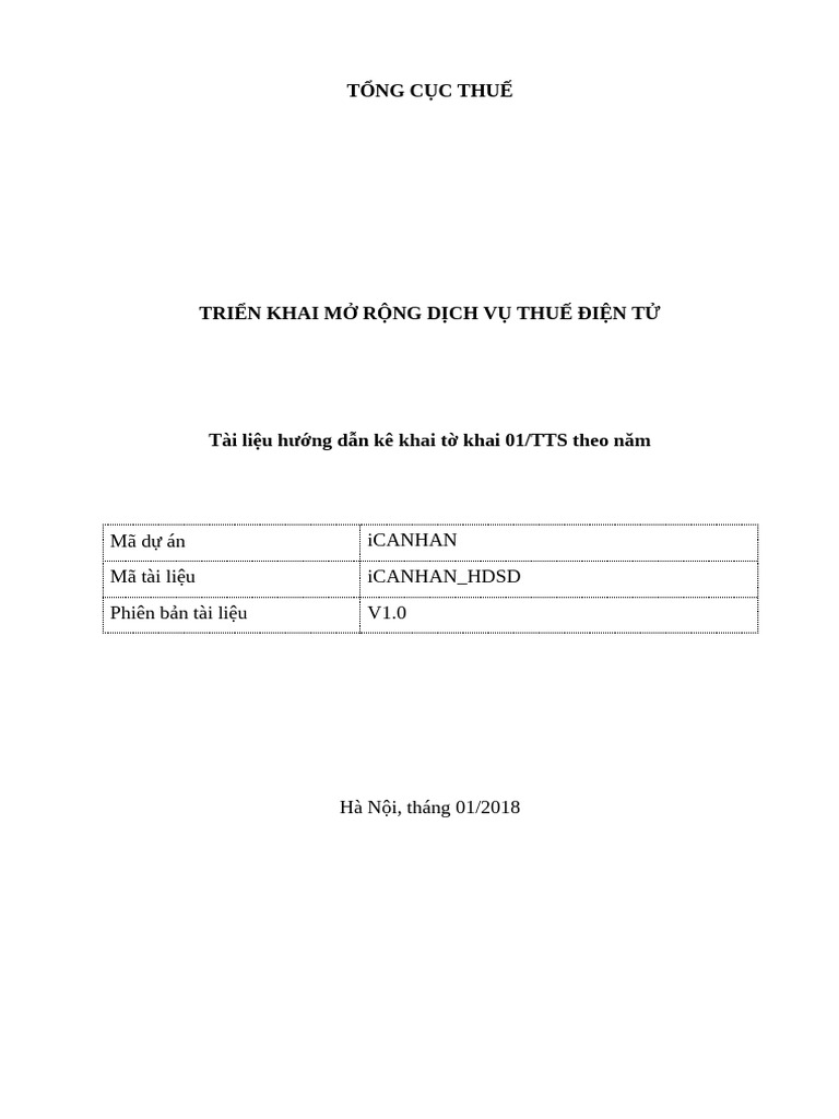TL - HDSD - NNT - KK K NĂM - TTS - v1.0 | PDF