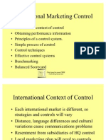 Control - International Markets 14