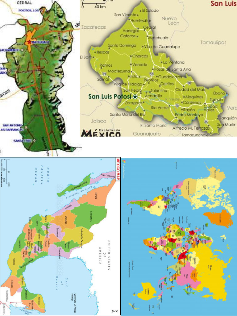 Mapa Local Estatal Nacional Internacional | PDF