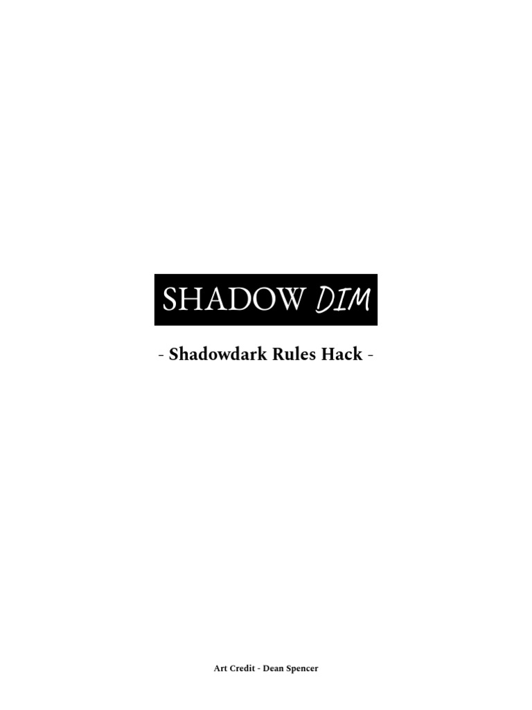 Shadowdark Ancestries and Combat Rules | PDF | Elves