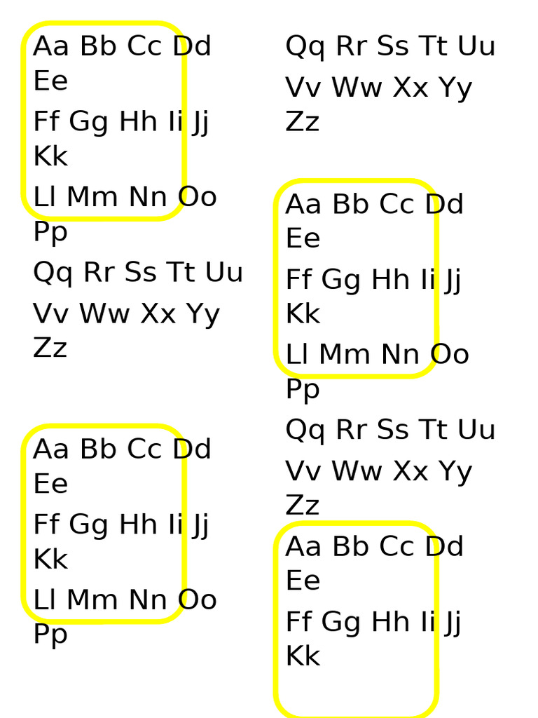 Alphabet | PDF