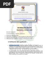 Grados UMNG 2025: Inscripciones y Fechas | PDF | Diploma