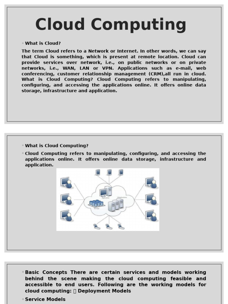 Cloud Computing 18-7-22 | PDF | Cloud Computing | Software As A Service