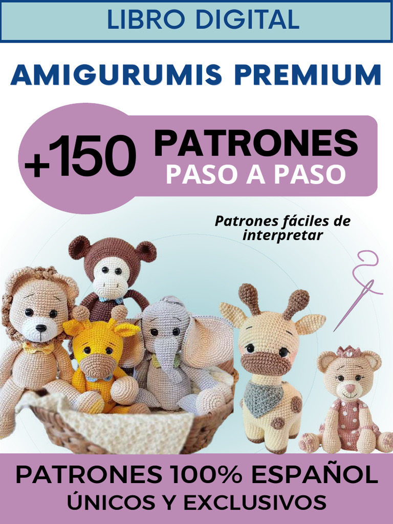 Patrones de Amigurumis Paso a Paso | PDF | Amigurumi | Tejer
