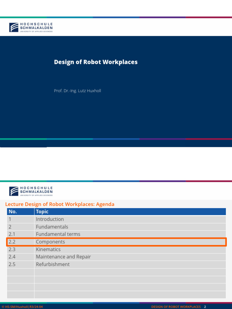 Robot Workplace Design Essentials | PDF | Lidar | Gear