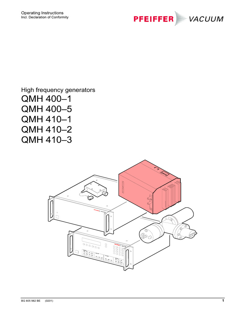 High Frequency Generator Operating Manual | PDF | Amplifier | Calibration