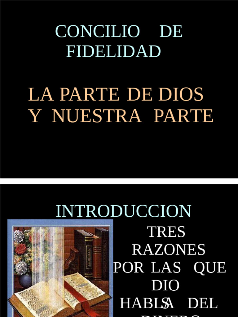 La Parte de Dios y Nuestra Parte | PDF | Cristo (título) | Creencia ...