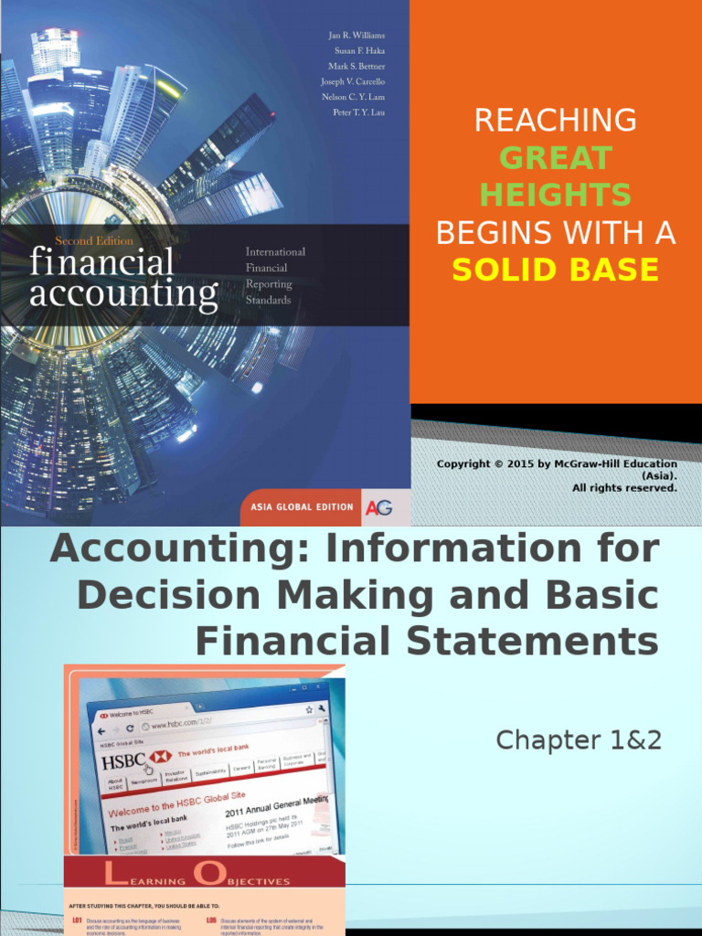 Accounting Basics for Decision Making | PDF | Balance Sheet | Equity ...