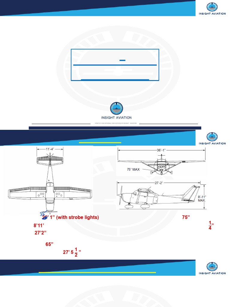 Cessna-172R Concise Manual With QnA | PDF | Flight Control Surfaces ...