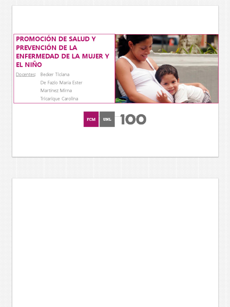 Salud de La Mujer y El Niño 2023 | PDF | Muerte materna | El embarazo