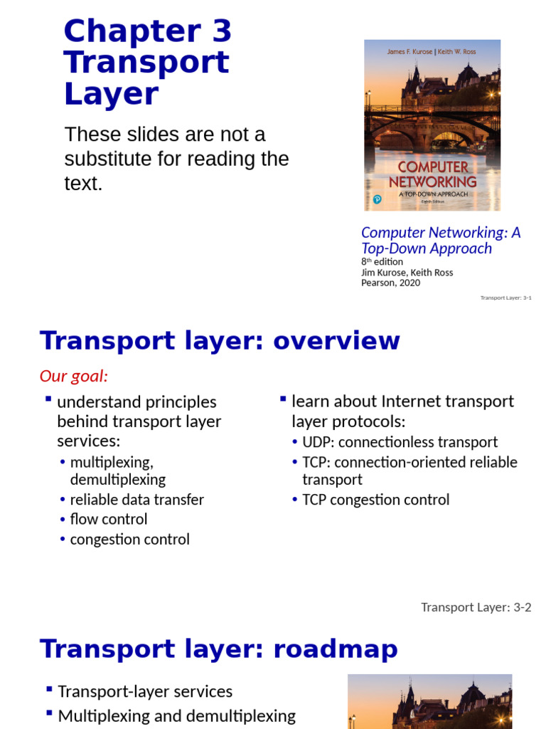 Transport Layer Protocols Overview | PDF | Transmission Control ...