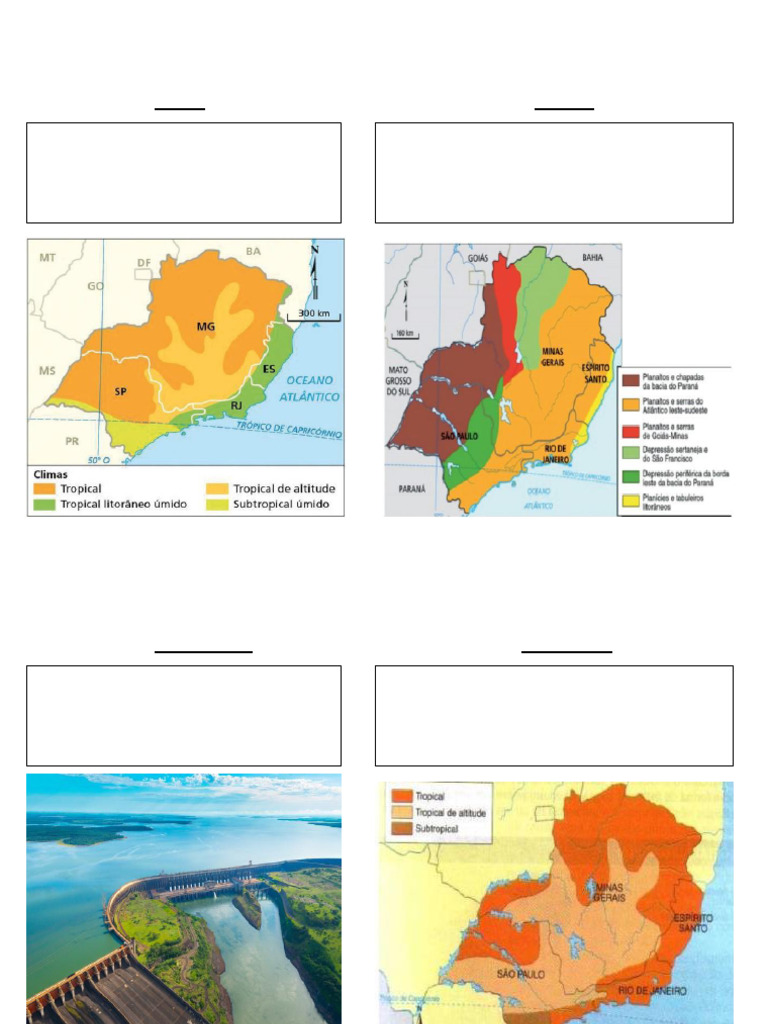 Geografia da Região Sudeste do Brasil | PDF