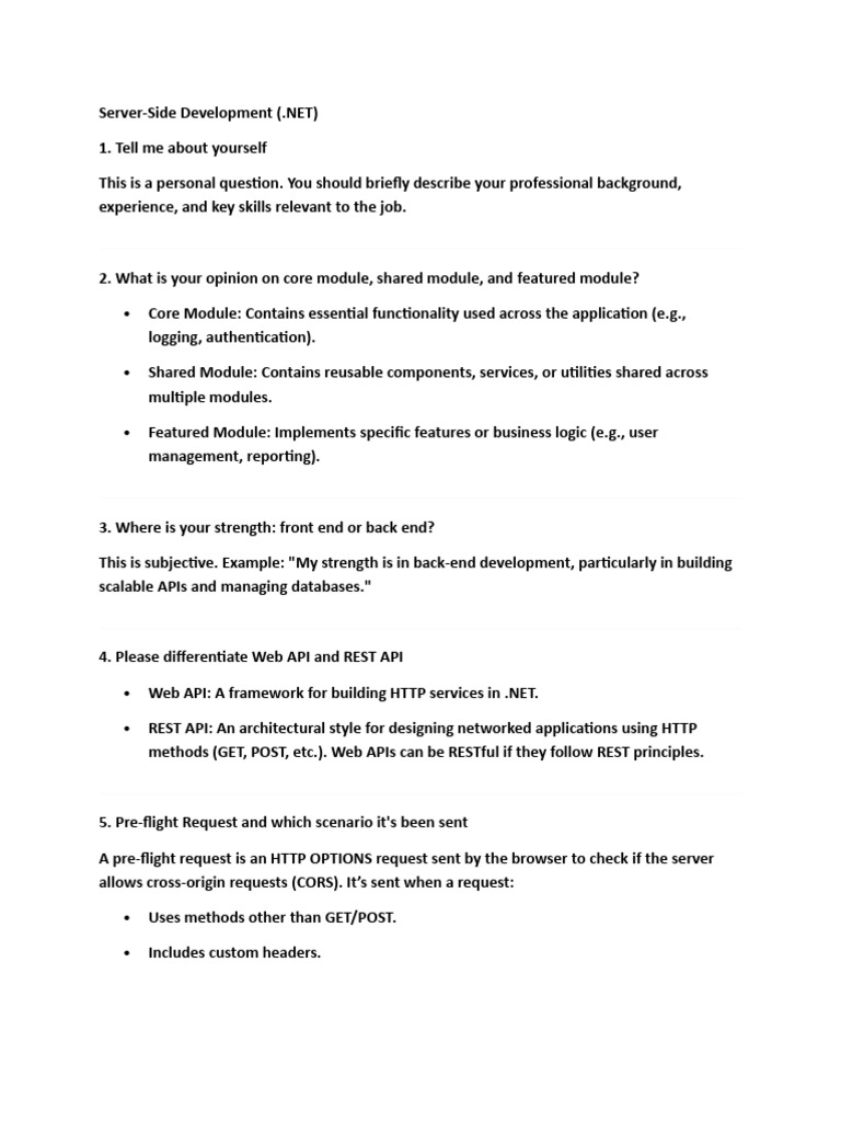 .NET Server-Side Development Guide | PDF | Language Integrated Query ...
