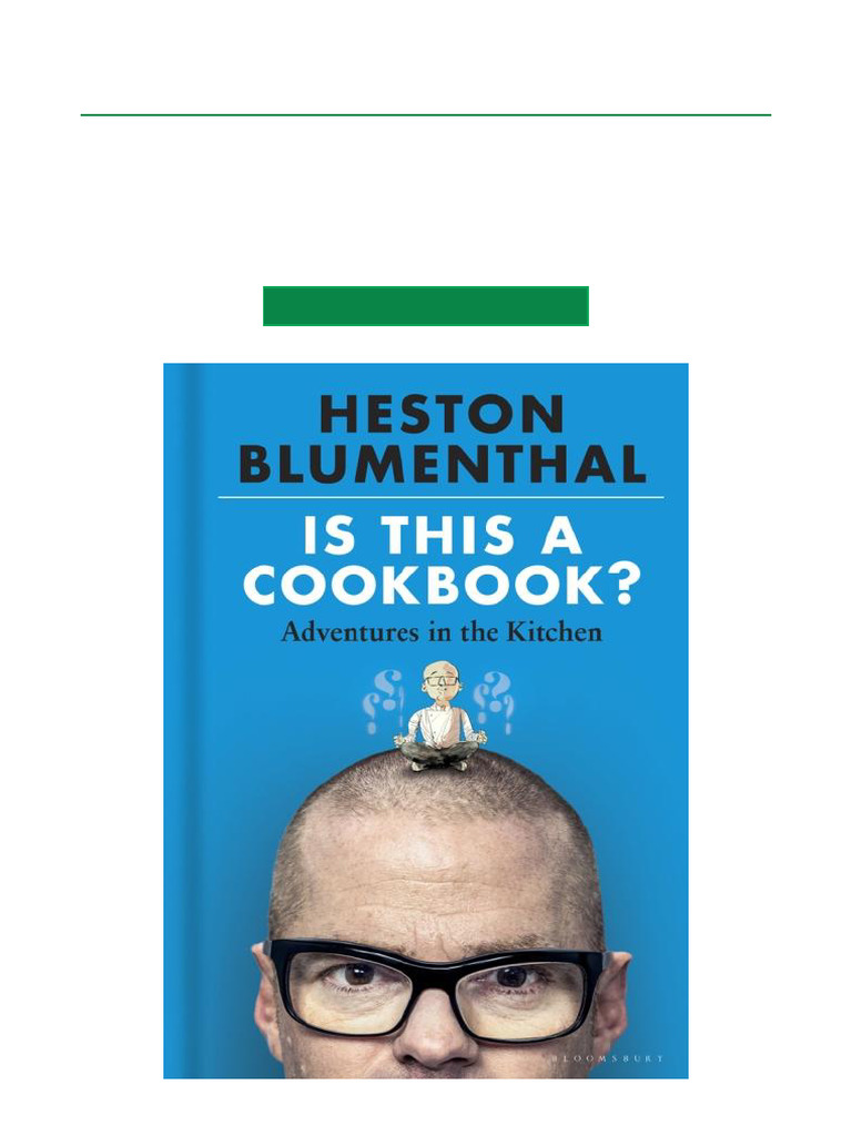 Is This A Cookbook? Adventures in The Kitchen 1st Edition PDF | PDF