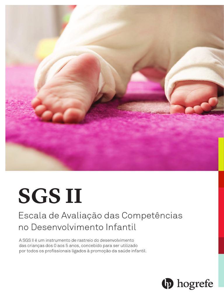 Avaliação do Desenvolvimento Infantil SGS II | PDF | Função motora