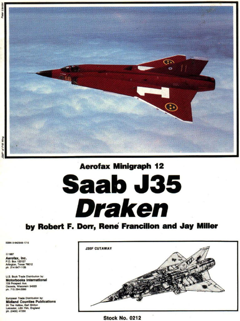 Saab J-35 Draken - Aerofax Minigraph 12 (PDFDrive) | PDF
