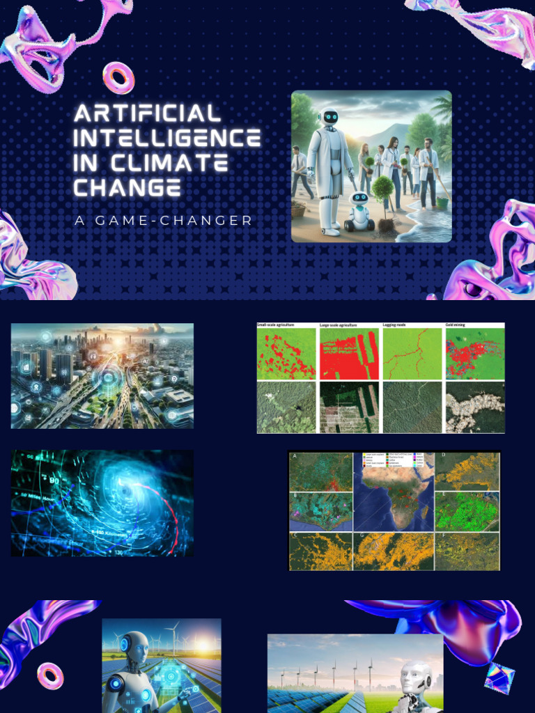 Potential AI benefits in the climate change field presentation | PDF