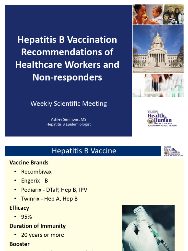 HepB-Vaccination-Recommendations-HCWs | PDF | Hepatitis B | Vaccines