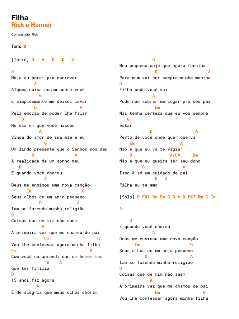 Cifras da Música 
