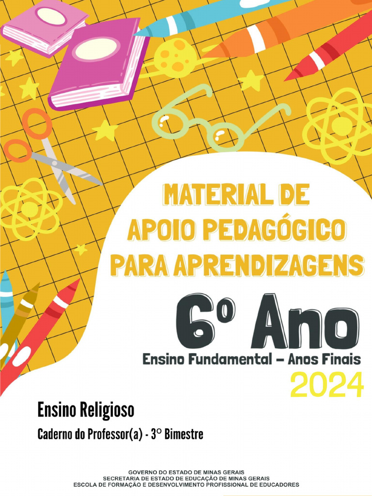 6 Ano - Ensino Religioso - Professor | PDF | Véu | Livro didático