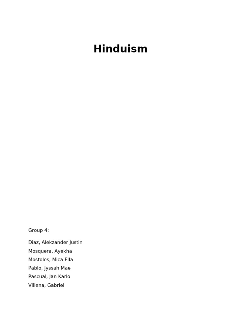 Hinduism | PDF | Moksha | Karma
