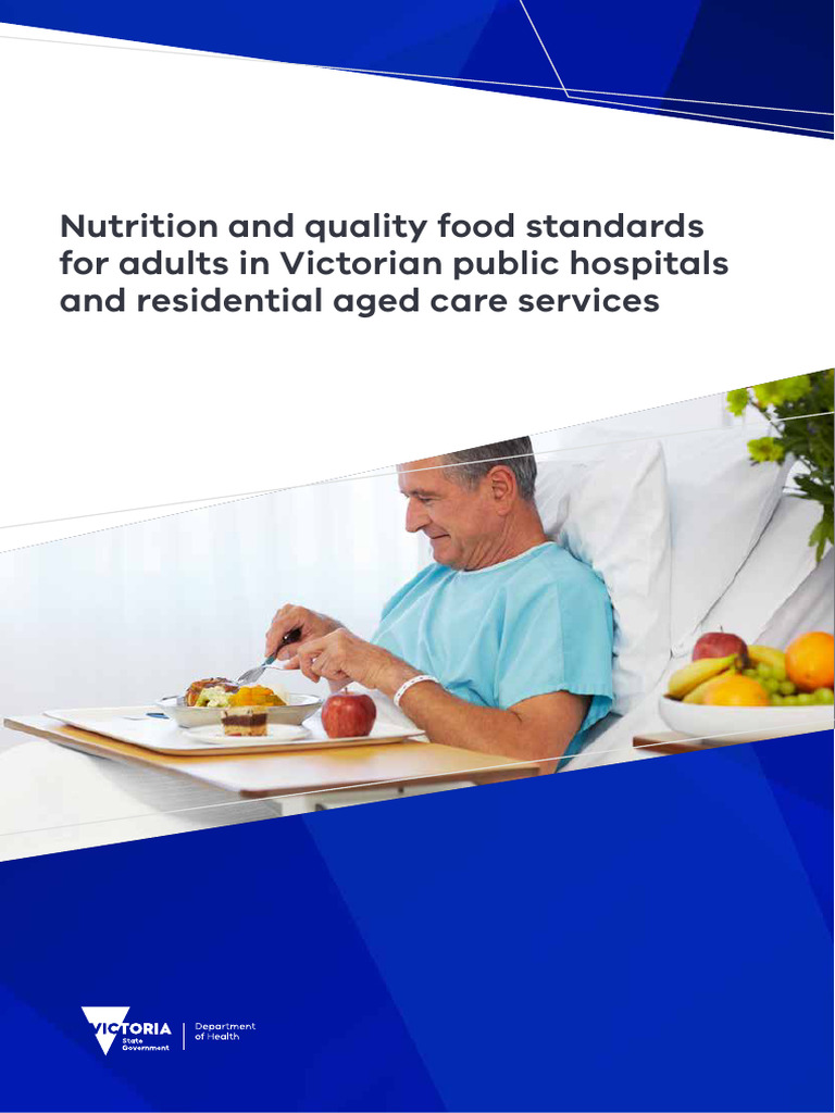 Nutrition Standards for Aged Care in Victoria | PDF | Malnutrition | Fat