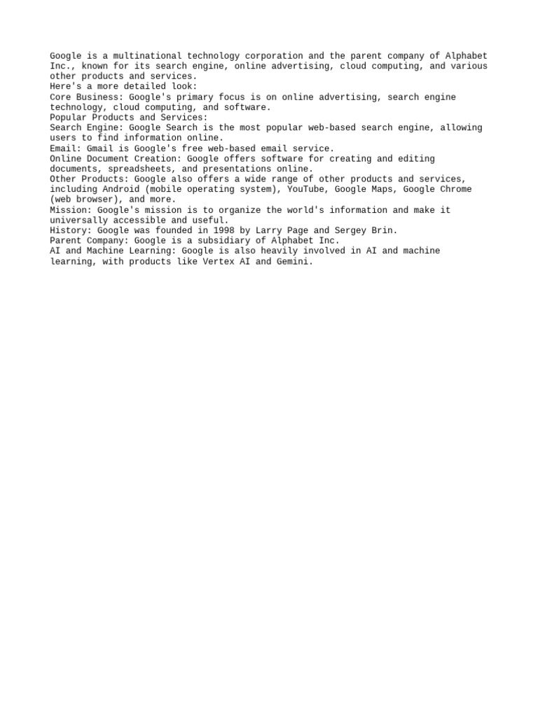 Google Meaning | PDF