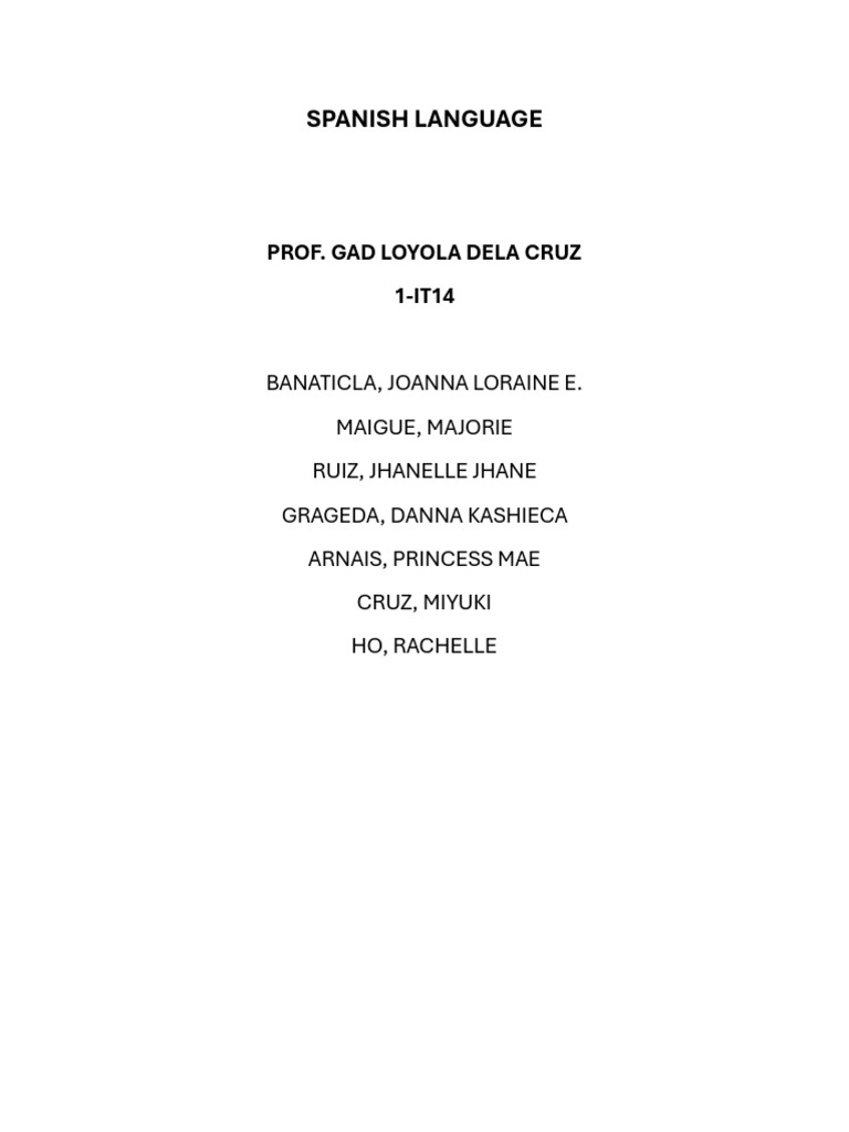 Learning and Acquiring Spanish Language | PDF | Spanish Language | Latin