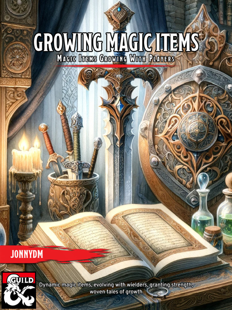 Growing Magic Items Collection | PDF | Sword | Dagger