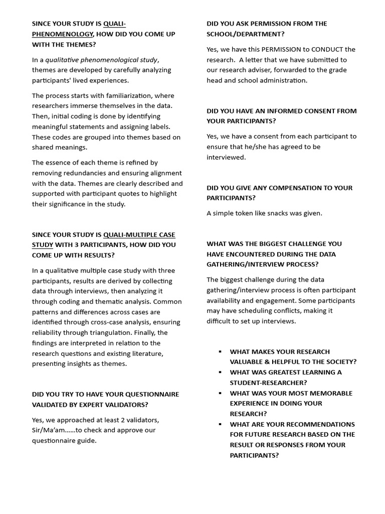 Qualitative Research Methodology Insights | PDF | Methodology | Inquiry