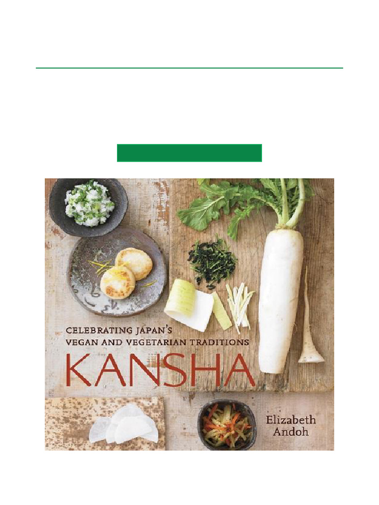 Kansha Japan's Vegan Cookbook PDF