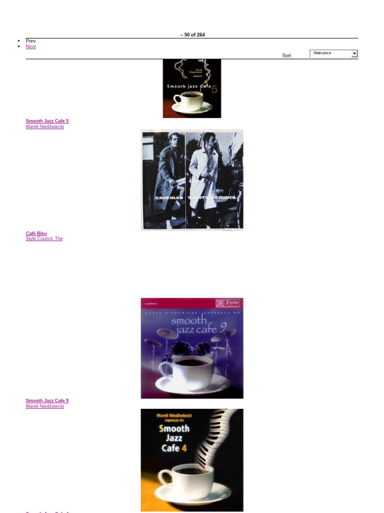 Smooth Jazz Cafe | PDF