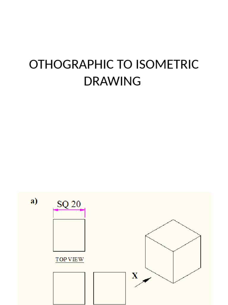 Isometric Projection and Drawing Techniques | PDF | 3 D Computer ...