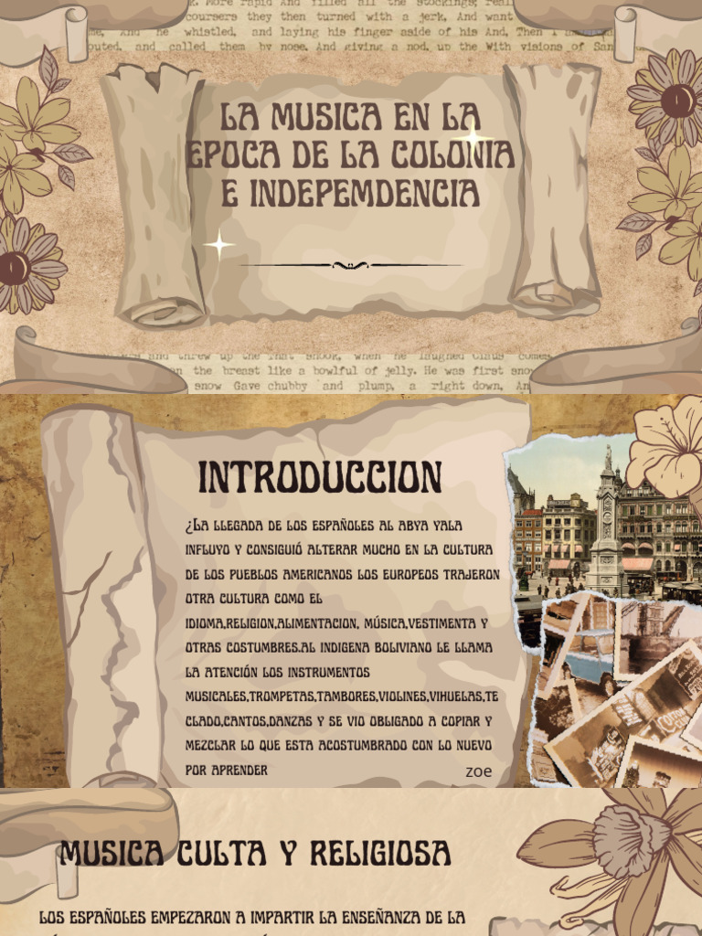 Influencia española en la música boliviana | PDF | Bolivia | Musicología