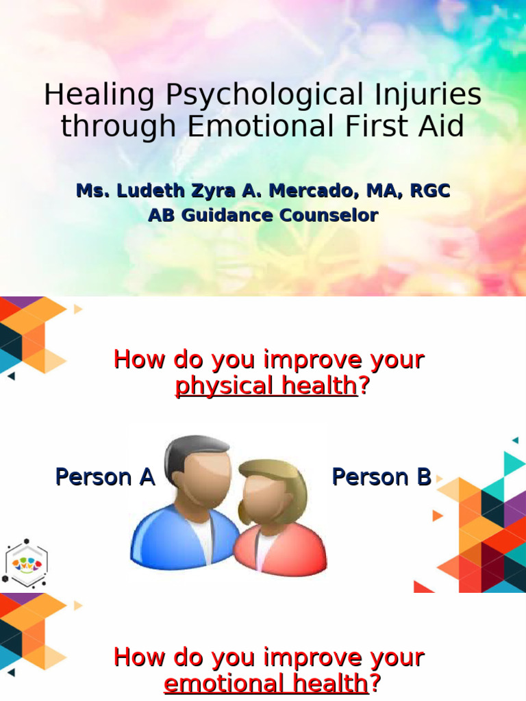 Emotional First Aid Techniques | PDF | Self Esteem | Loneliness