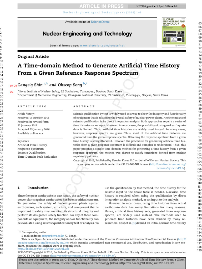 A Time Domain Method To Generate Artificial Time H | PDF | Spectral Density