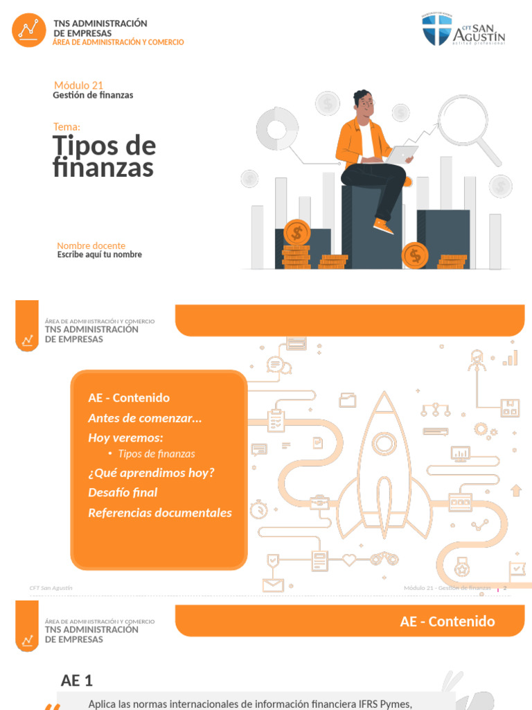 ADM-M21-AE1-P02 Tipos de Finanzas | PDF | Economias | Ciencias económicas