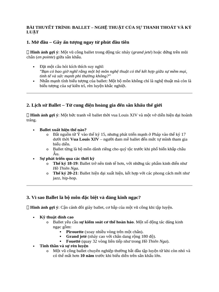 BALLET | PDF