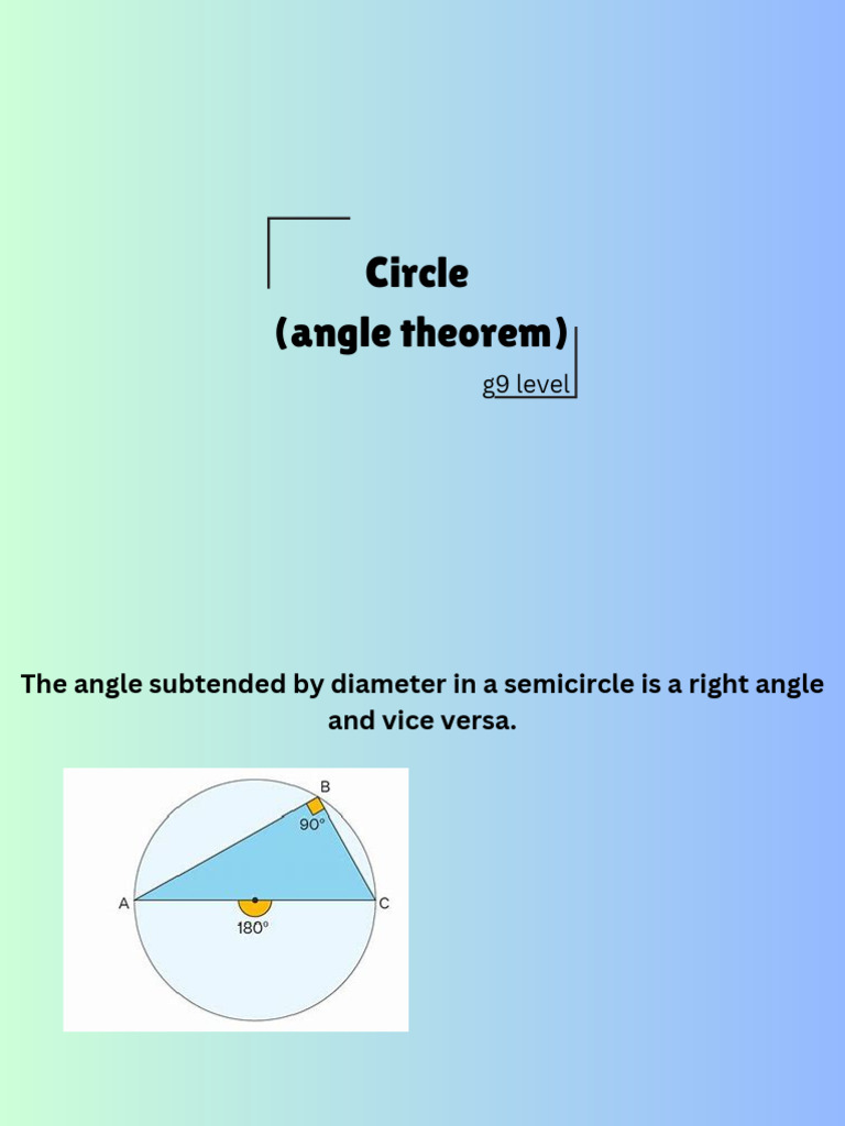 Circle (Naming and Properties) | PDF
