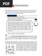 Overview of Exceptionalities Categories | PDF | Learning Disability ...