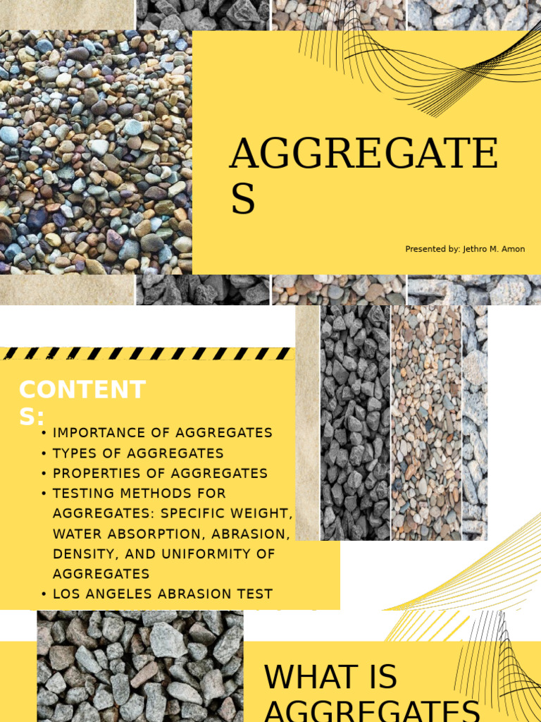 aggregates | PDF | Construction Aggregate | Concrete