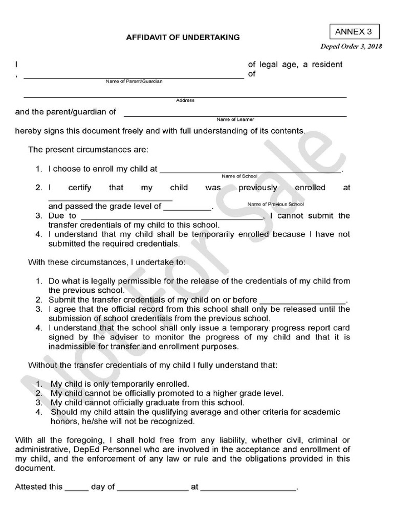 Temporary Card | PDF